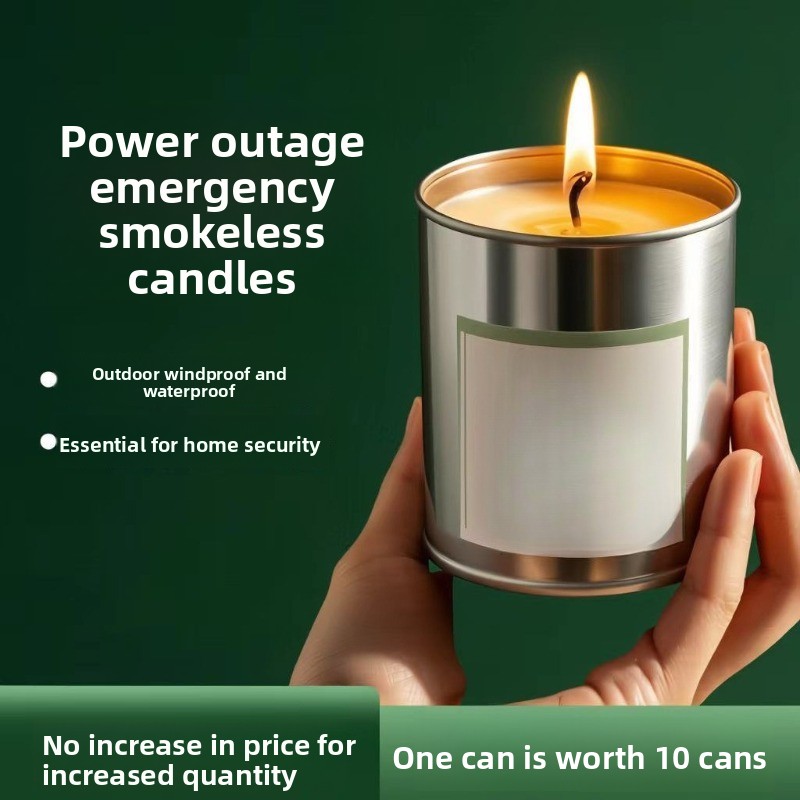 Silk Candle - Awaryjne świece zapobiegające katastrofom, bezdymne, bezwonne,