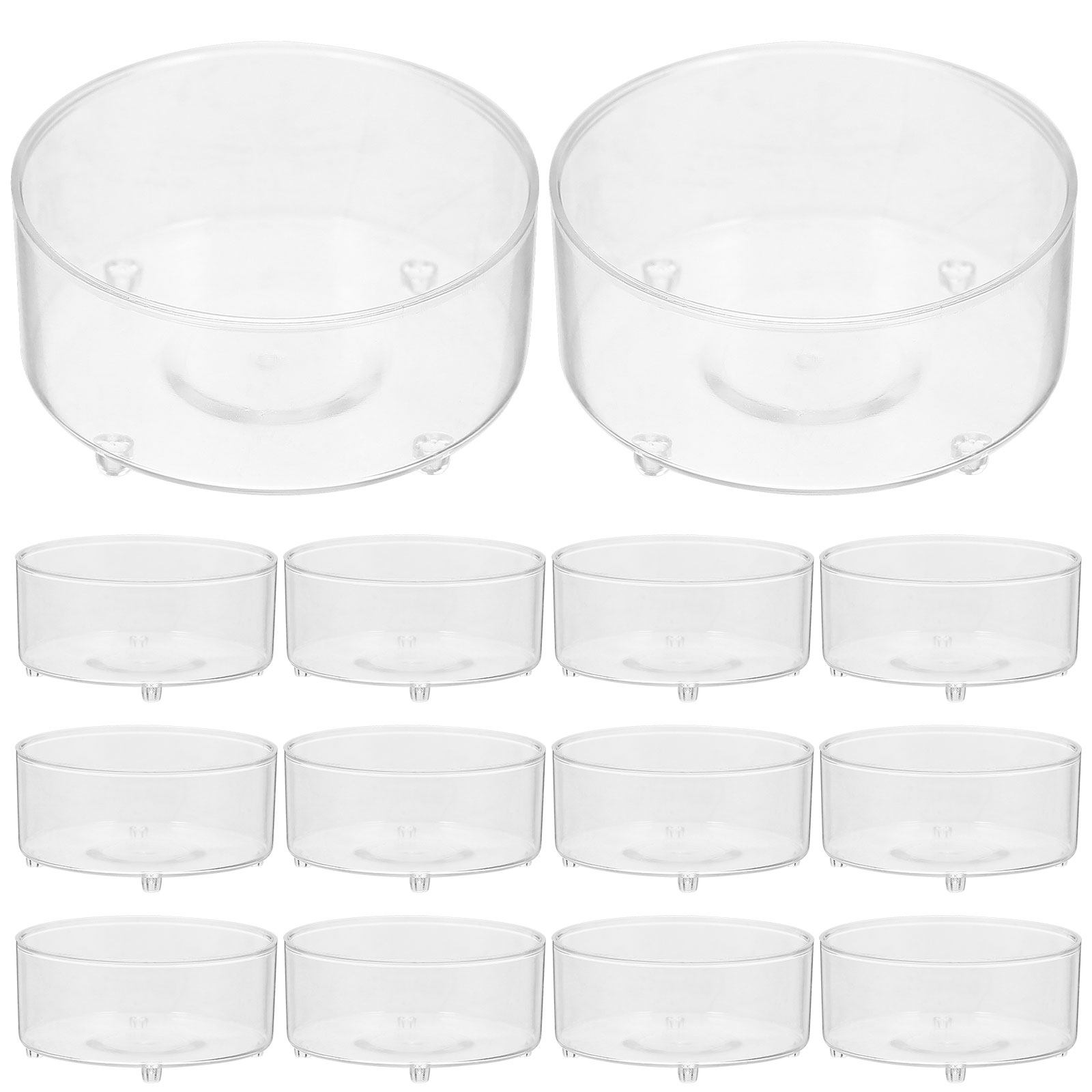 Silk Candle - 50 sztuk plastikowych pojemników na świece