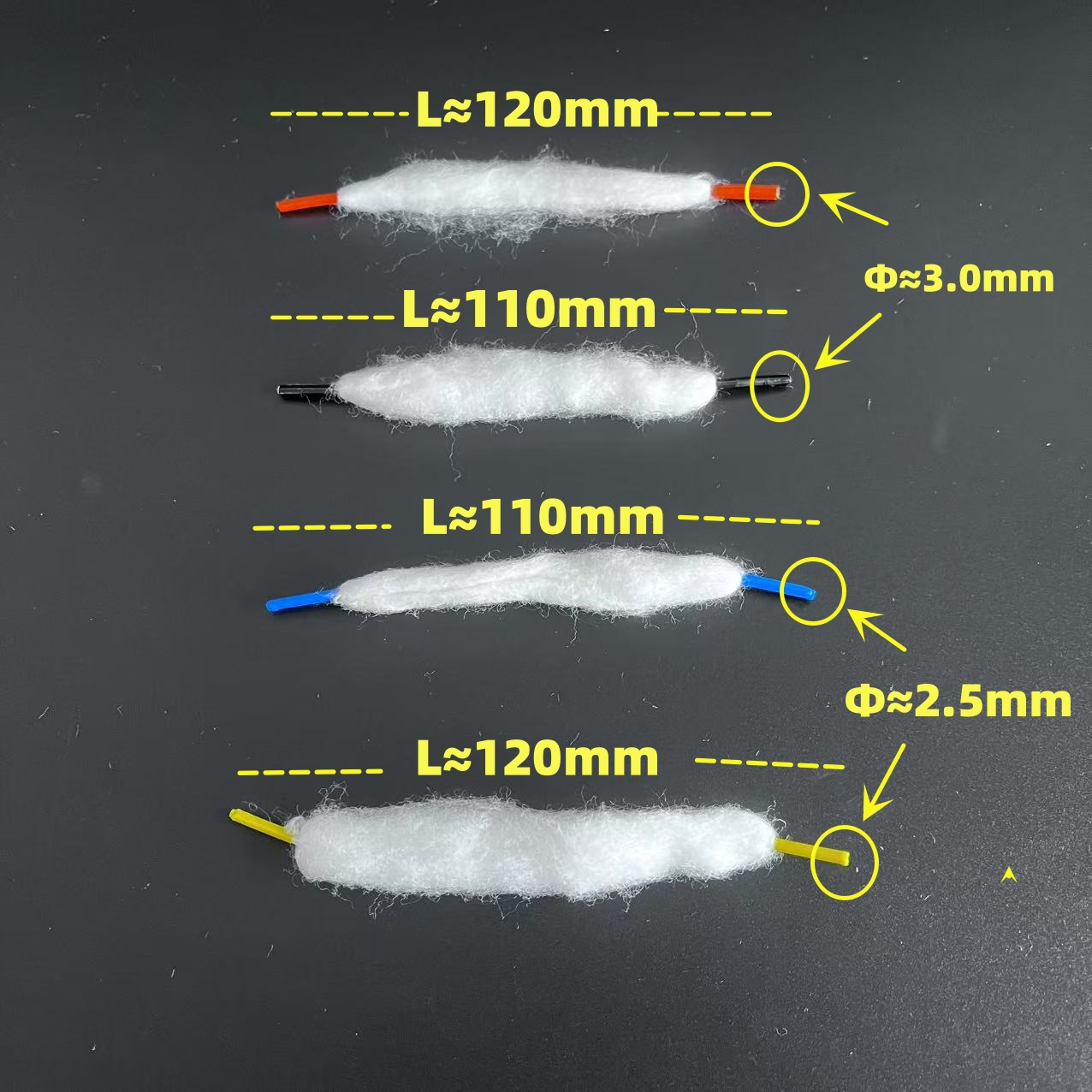 Candle Wick - Oryginalny 20 szt. Bawełna organiczna PREMIUM