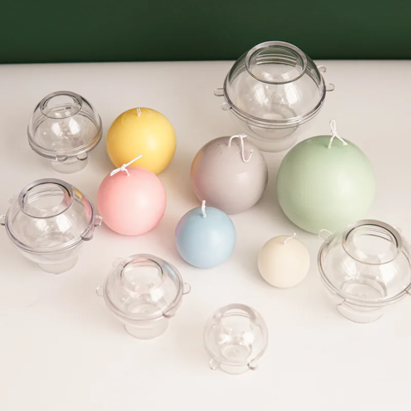 Candle Making Kit - 5-8cm kulista świeca plastikowa forma Home