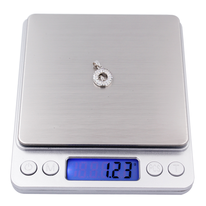 Candle Wax Scale - Waga jubilerska cyfrowa 3kg 0.1g/500g 0.01g,