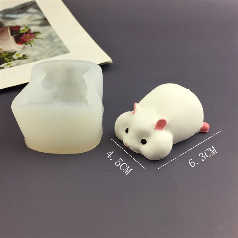 DIY śliczne chomik formy budyń – Candle Molds recenzja i cena