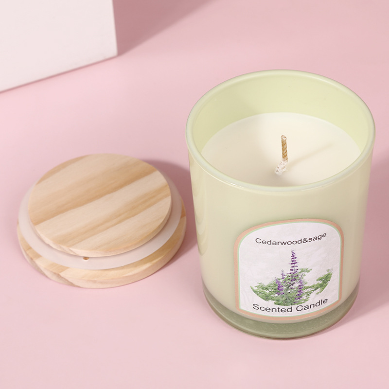 Drewniana osłonka, kolorowe sz – Candle Fragrance recenzja i cena