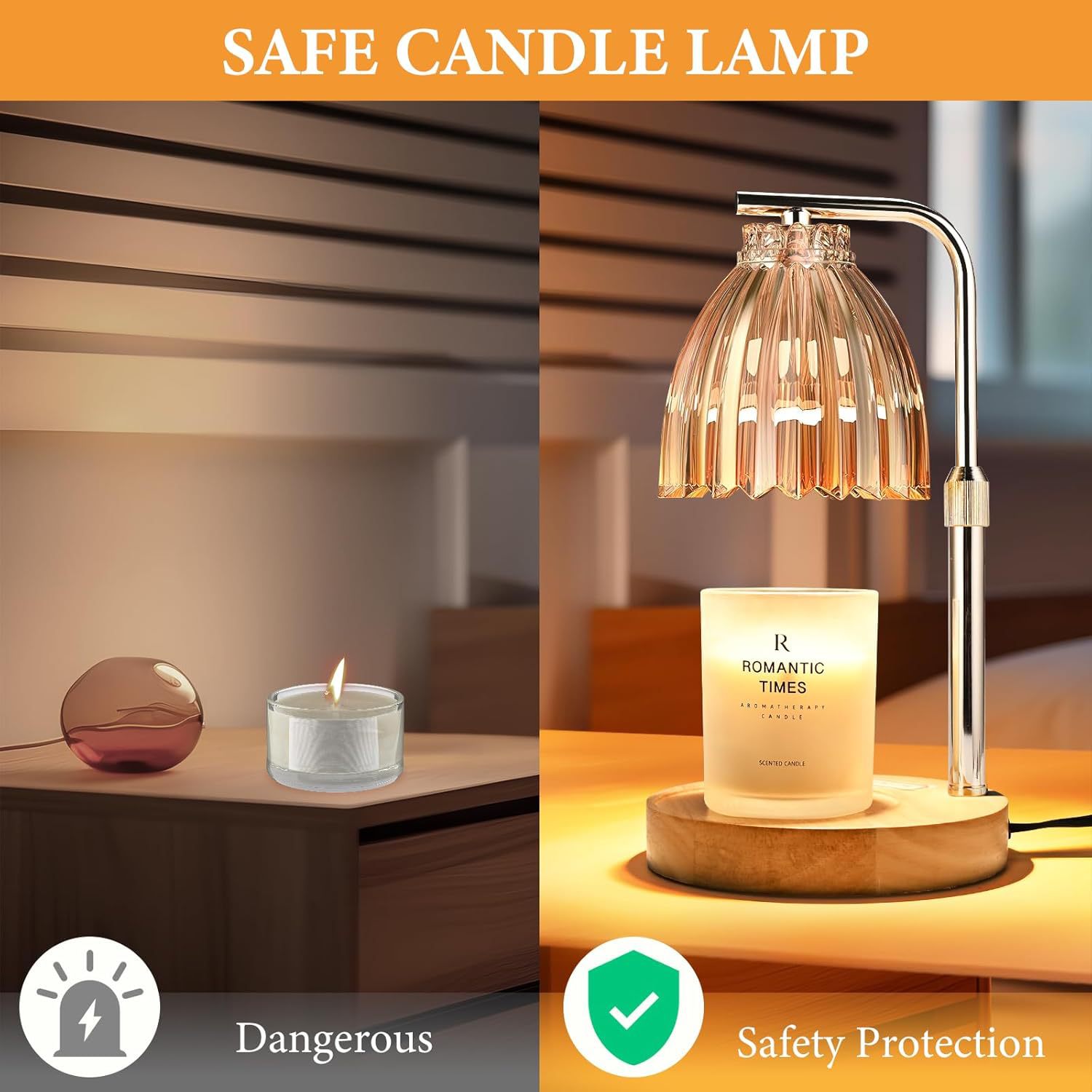 Regulowana Lampa do Aromaterap – Wax Melts recenzja i cena