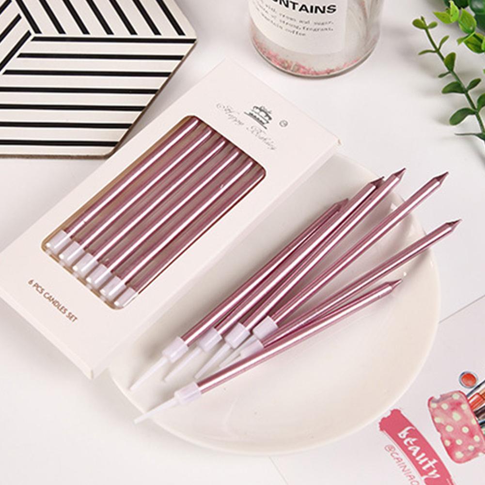 6/18 szt. Metalowe Złote Srebr – Silk Candle recenzja i cena
