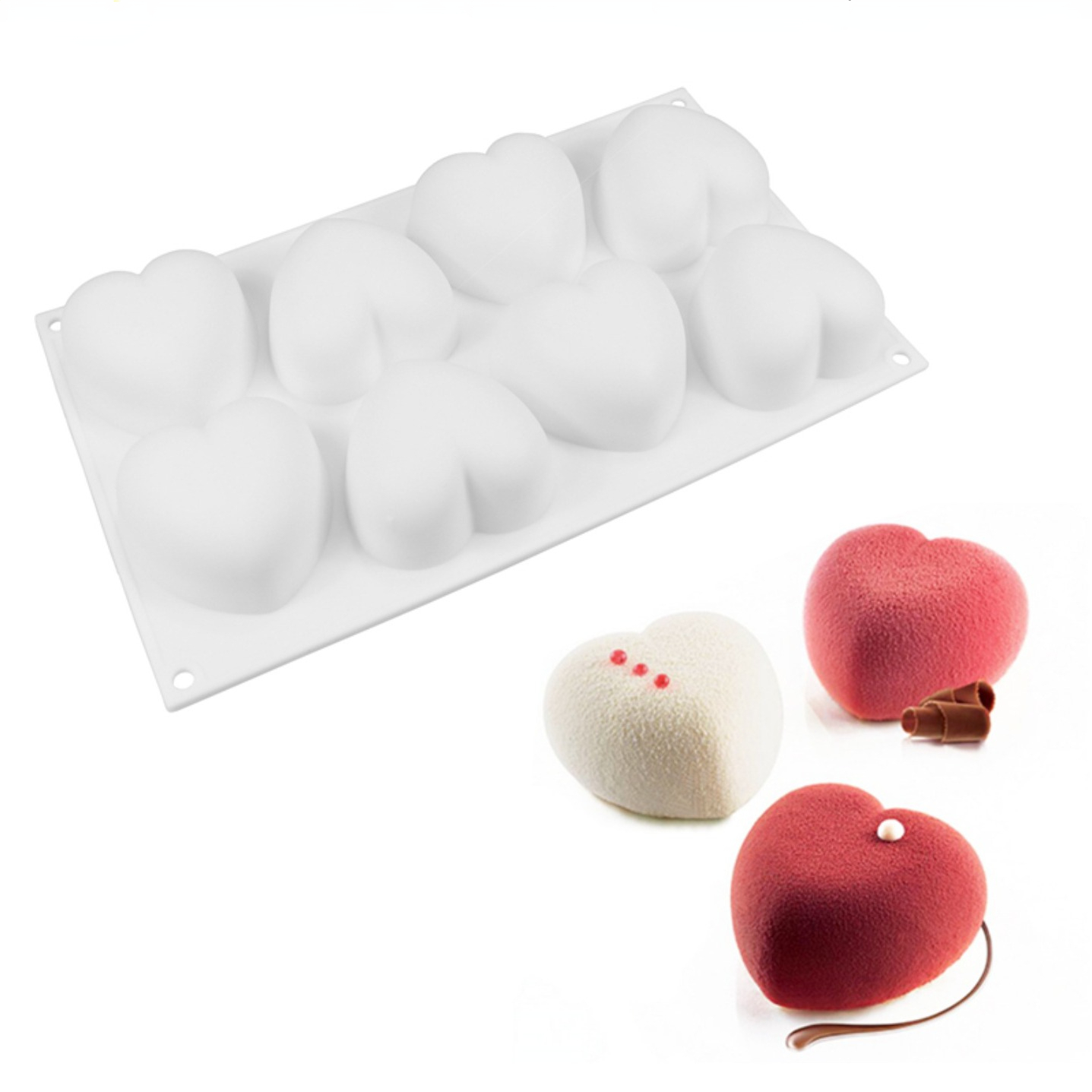 Miłość serce silikonowe formy  – Candle Making Kit recenzja i cena