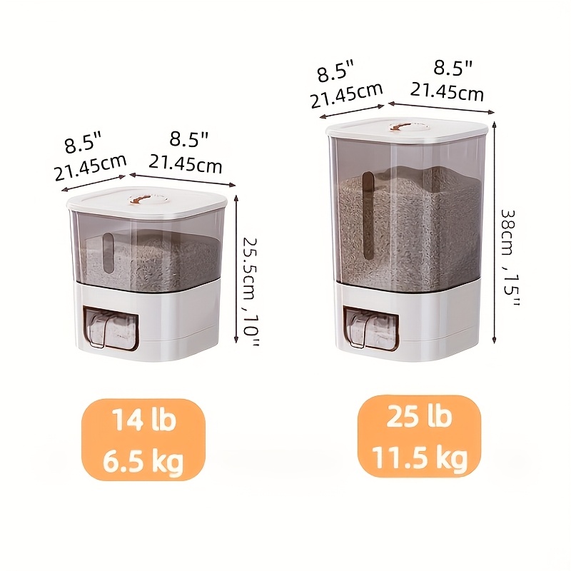 Dozownik do ryżu 6,3 kg, duży  – Soy Wax recenzja i cena