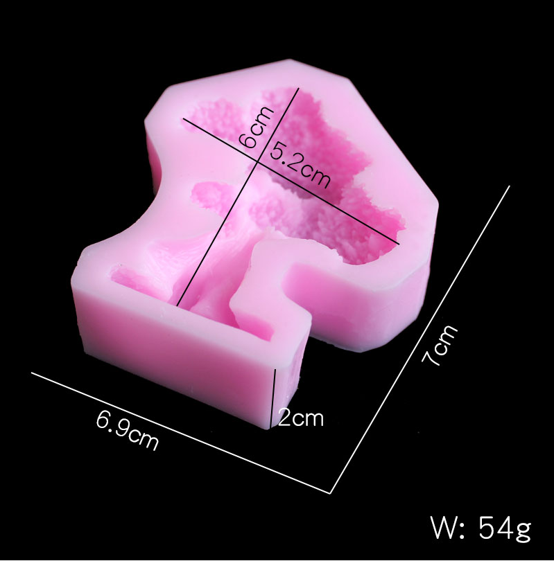 Sosna forma silikonowa DIY mię – Candle Molds recenzja i cena