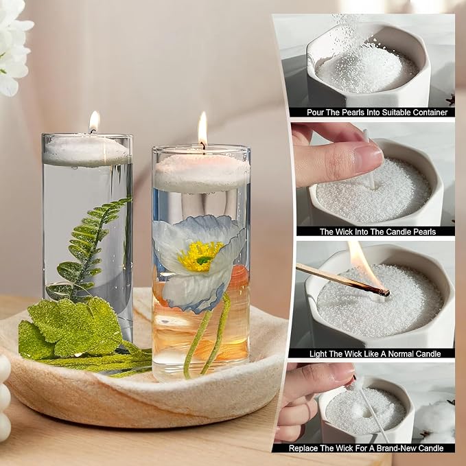 Kolorowy wosk do świec z pereł – Candle Wick recenzja i cena