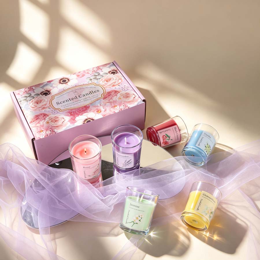 Zestaw prezentowy z aromaterap – Candle Fragrance recenzja i cena