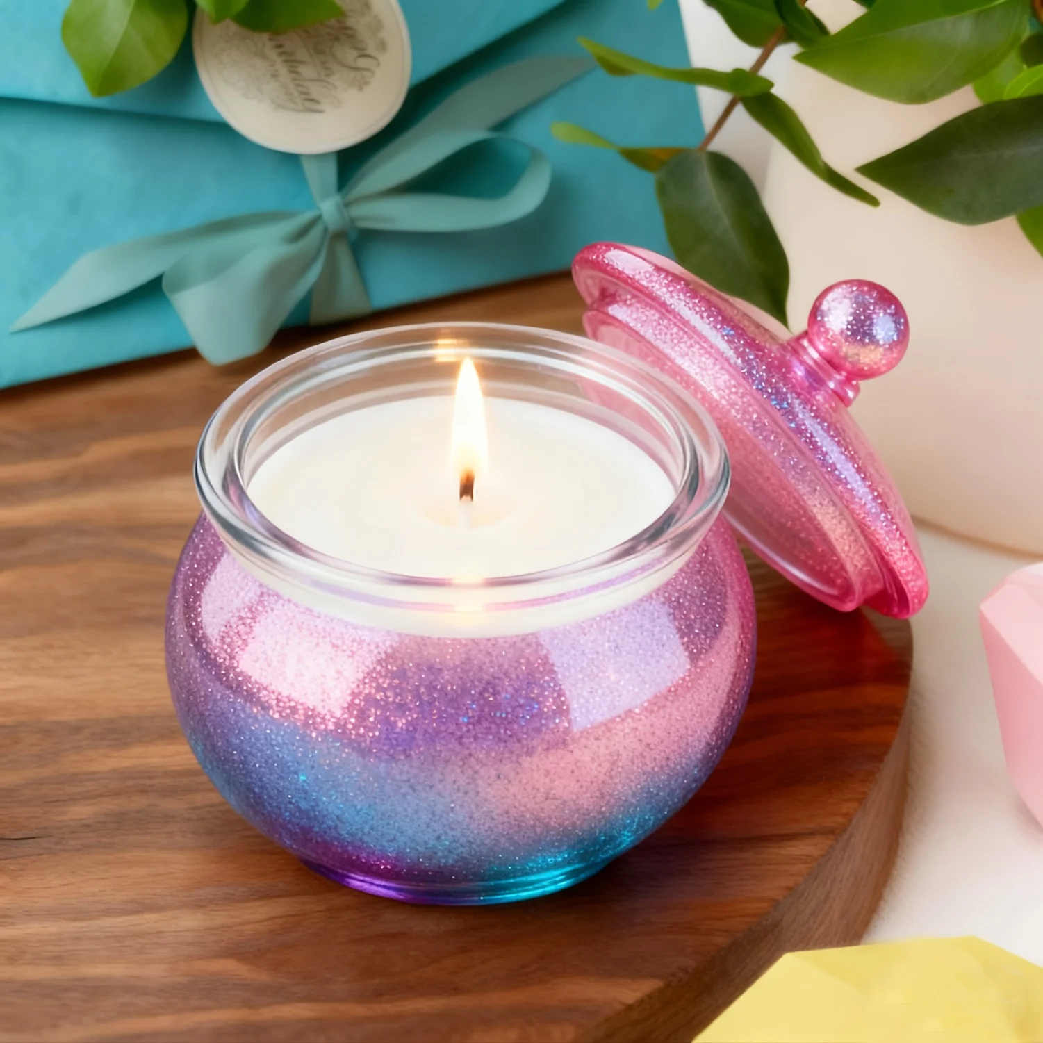 1 zestaw okrągłych form z żywi – Candle Molds recenzja i cena
